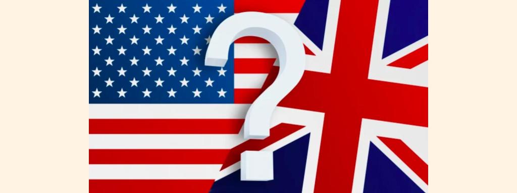 British and American Spelling Differences 